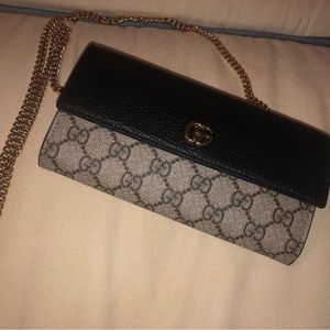 2022 GG Marmont Chain Wallet